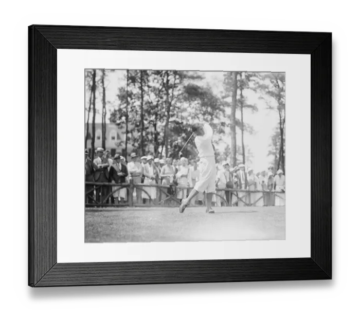 Framed Print : Bobby Jones Tees Off Framed Print : Bobby Jones Tees Off