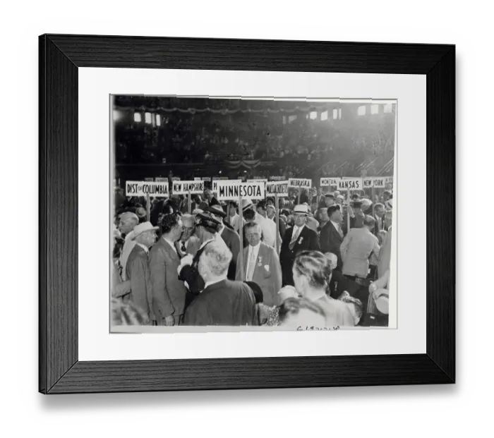 Framed Print : Democratic National Convention