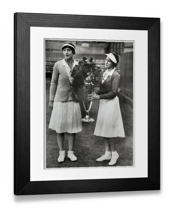 Framed Print : Mrs. H.W. Moody & Sarah Palfrey Framed Print : Mrs. H.W. Moody & Sarah Palfrey