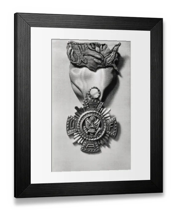 Framed Print : Cross of Honor Medal Framed Print : Cross of Honor Medal