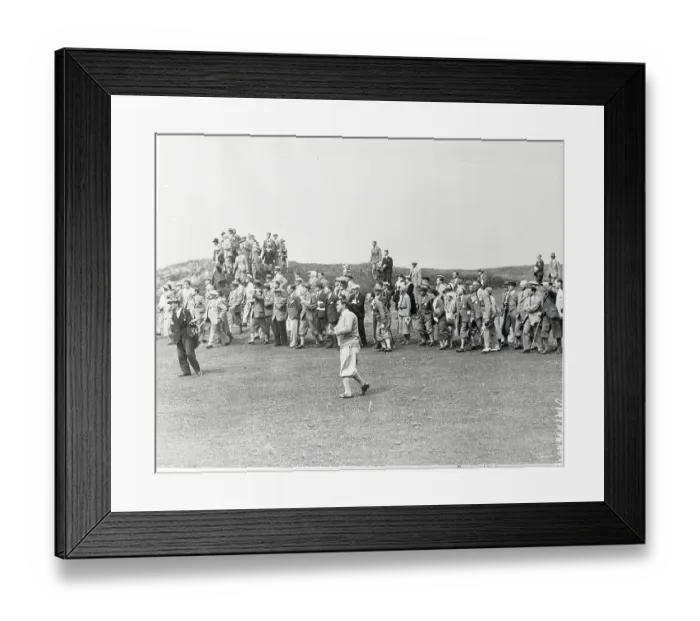 Framed Print : Gene Sarazen Golfing Framed Print : Gene Sarazen Golfing