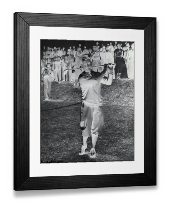 Framed Print : Gene Sarazen Golfing Framed Print : Gene Sarazen Golfing