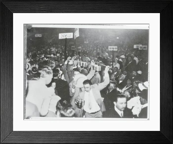 Framed Print : Repeal Delegation Gathering at Convention Framed Print : Repeal Delegation Gathering at Convention