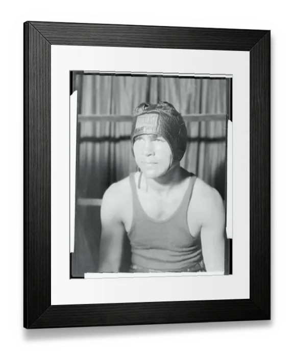 Framed Print : Portrait of Max Schmeling Framed Print : Portrait of Max Schmeling