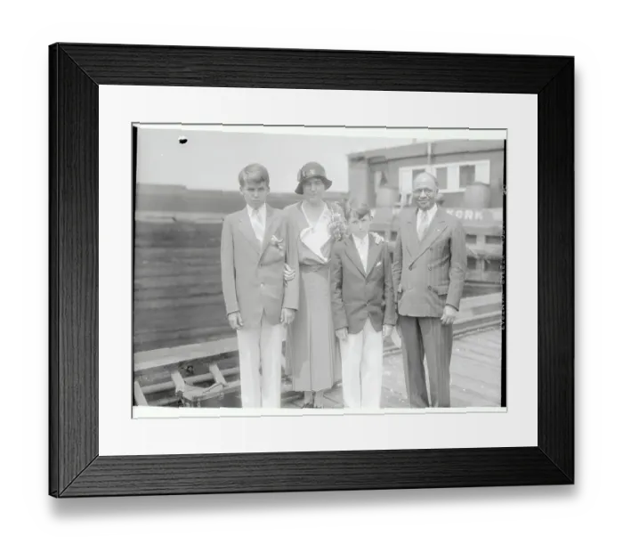 Framed Print : Peary Family Portrait Framed Print : Peary Family Portrait
