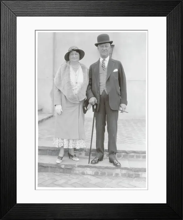 Framed Print : Mr. and Mrs. Alfred E. Smith Framed Print : Mr. and Mrs. Alfred E. Smith