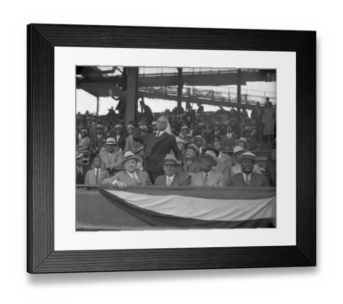 Framed Print : J.P. Artis Throws Out First Ball to Open East-West Colored League Framed Print : J.P. Artis Throws Out First Ball to Open East-West Colored League
