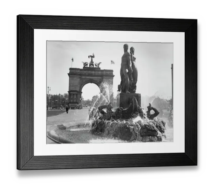 Framed Print : Grand Army Plaza, Brooklyn Framed Print : Grand Army Plaza, Brooklyn