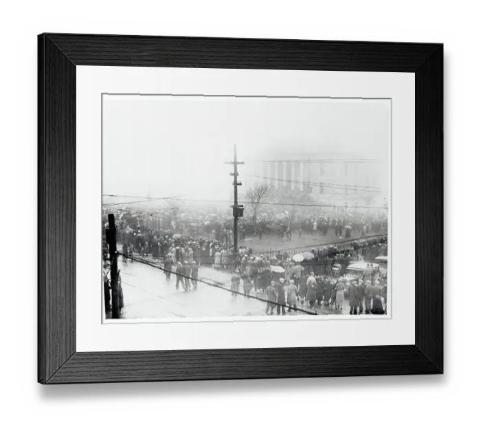 Framed Print : Mob that Stormed Colonial Building Framed Print : Mob that Stormed Colonial Building