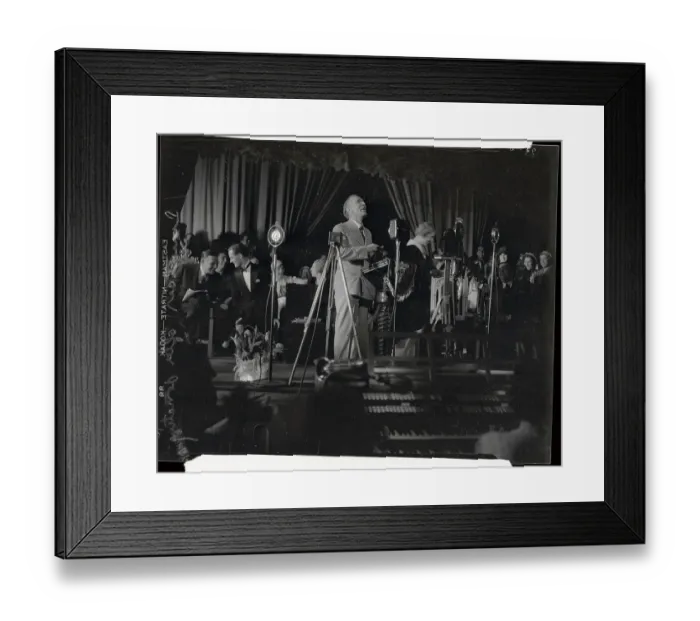 Framed Print : Talking on the Radio Framed Print : Talking on the Radio