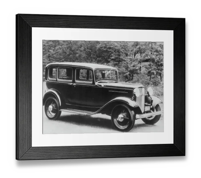 Framed Print : De Luxe Pordor Sedan Framed Print : De Luxe Pordor Sedan