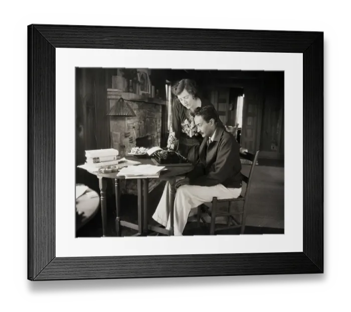 Framed Print : Jean Toomer and His Wife Margery Latimer