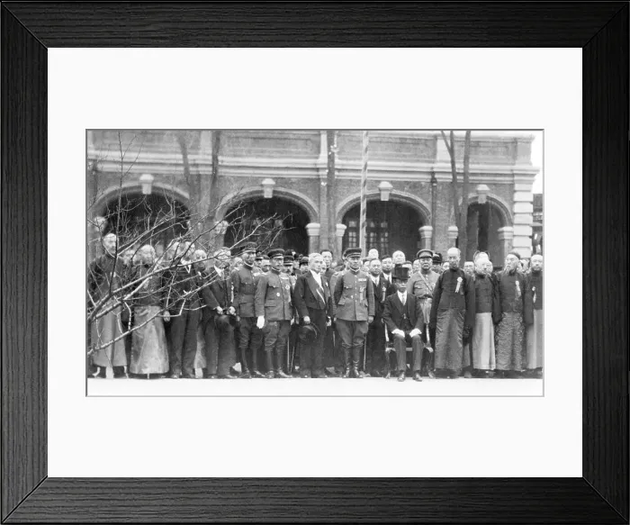 Framed Print : Henry Pu-Yi Ruler Of Manchuria Framed Print : Henry Pu-Yi Ruler Of Manchuria