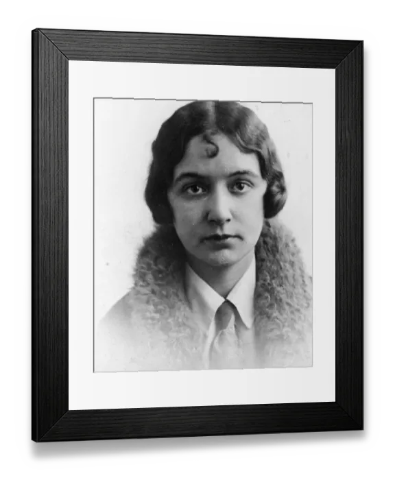 Framed Print : Betty Gow Lindbergh Kidnaping Accomplice Framed Print : Betty Gow Lindbergh Kidnaping Accomplice