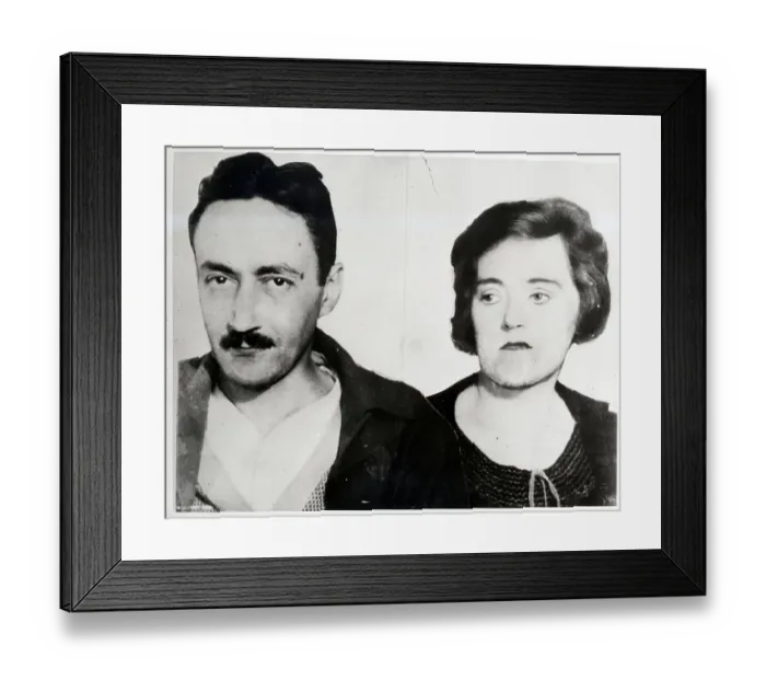 Framed Print : Jean Toomer and Wife Framed Print : Jean Toomer and Wife
