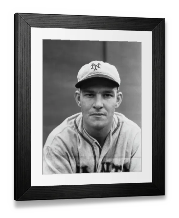 Framed Print : Mel Ott Closeup Framed Print : Mel Ott Closeup