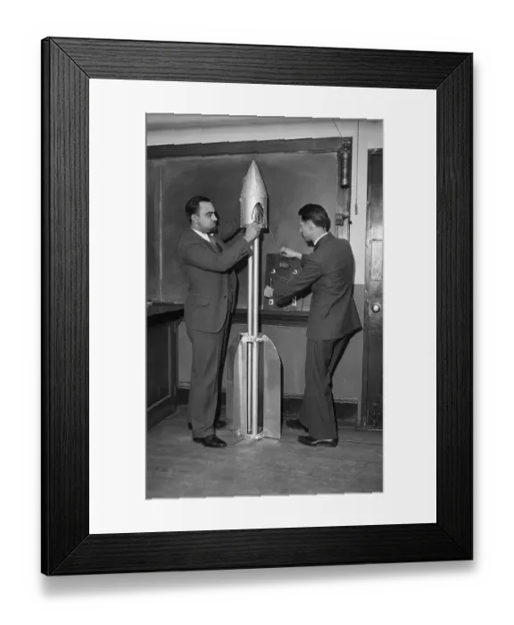 Framed Print : Edward Pendray and Franklin Pierce Framed Print : Edward Pendray and Franklin Pierce
