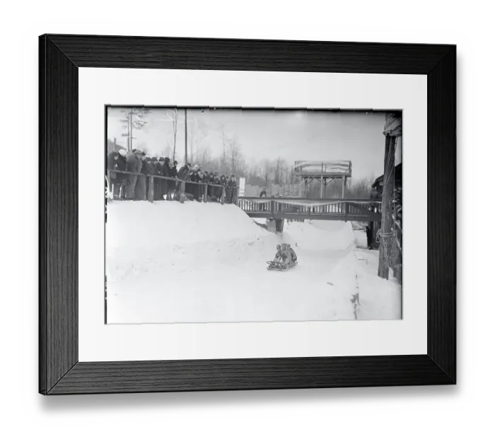 Framed Print : American Team Bobsledding Framed Print : American Team Bobsledding