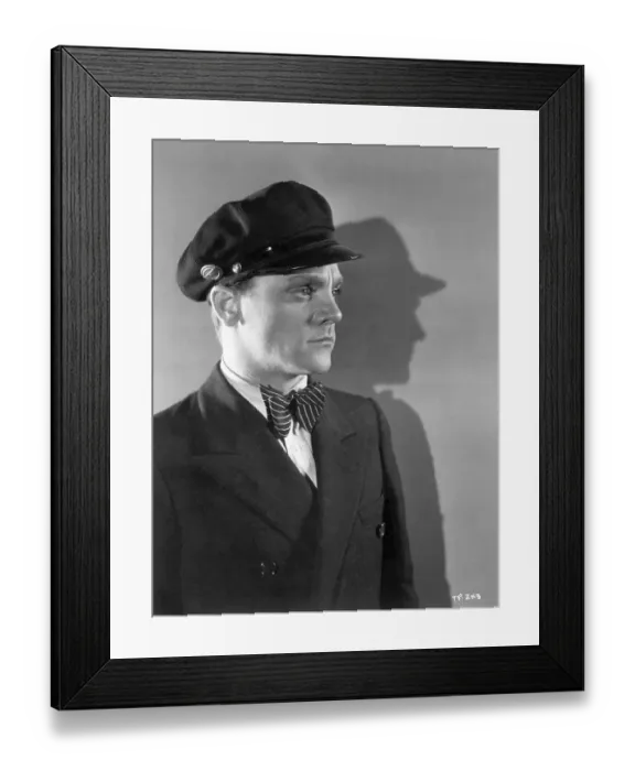 Framed Print : James Cagney Dressed in Taxi Uniform Framed Print : James Cagney Dressed in Taxi Uniform