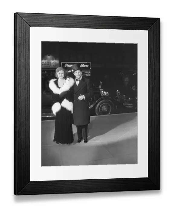 Framed Print : Ginger Rogers and Mervyn LeRoy Framed Print : Ginger Rogers and Mervyn LeRoy