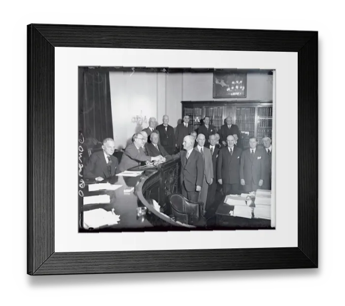 Framed Print : Auto Magnates Fighting Tax Plan Framed Print : Auto Magnates Fighting Tax Plan