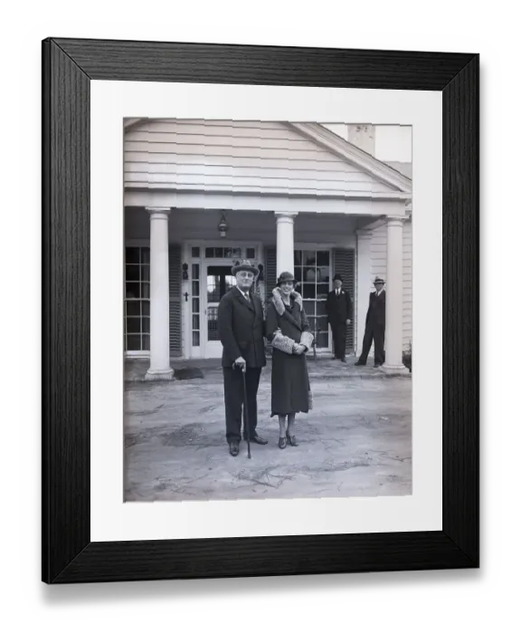 Framed Print : Roosevelt with His Daughter Framed Print : Roosevelt with His Daughter