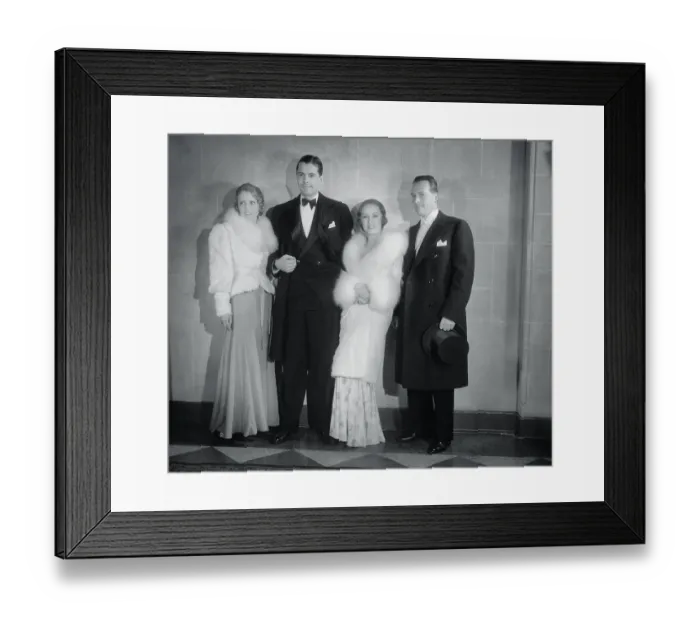 Framed Print : Stars Posing at Premiere Framed Print : Stars Posing at Premiere
