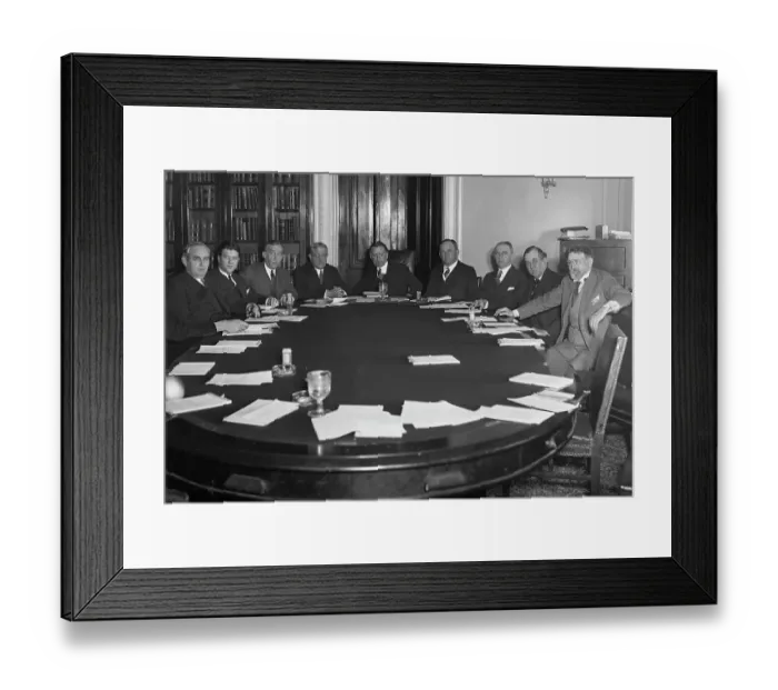 Framed Print : Senate Foreign Relations Committee Seated Around Table Framed Print : Senate Foreign Relations Committee Seated Around Table