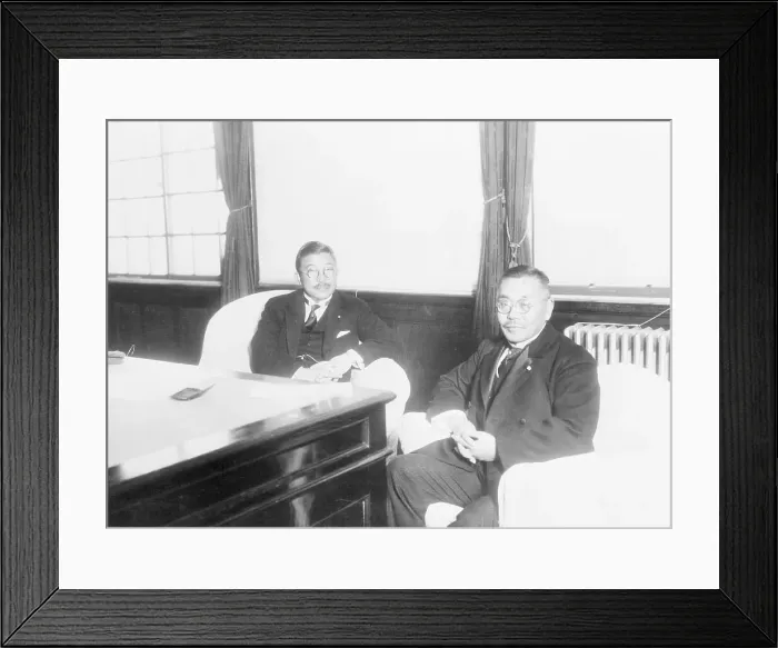 Framed Print : Japanese Cabinet Ministers Framed Print : Japanese Cabinet Ministers