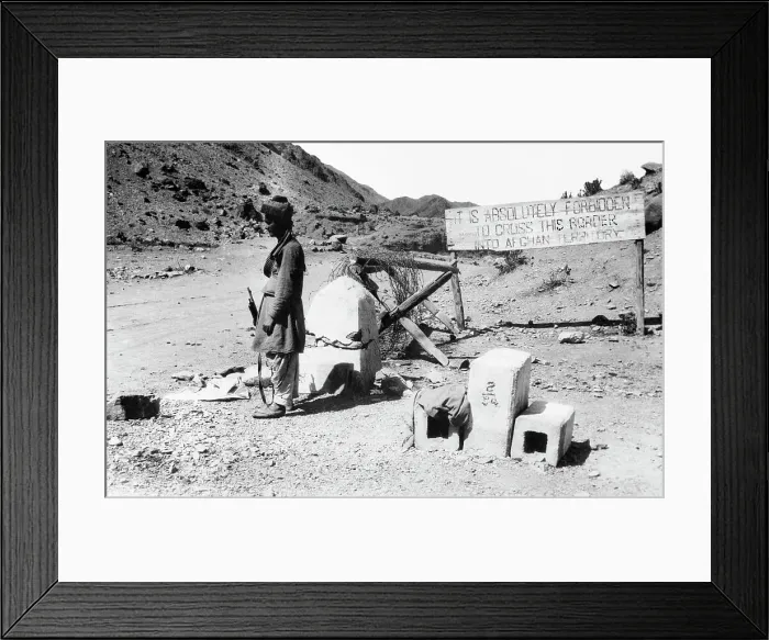 Framed Print : Afridi Sentry Guards at Afghanistan Border at Khyber Pass Framed Print : Afridi Sentry Guards at Afghanistan Border at Khyber Pass