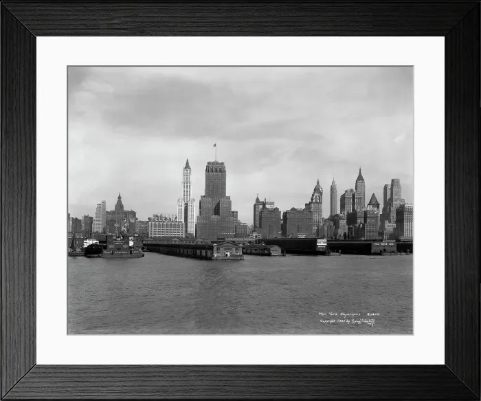 Framed Print : New York Skyline Framed Print : New York Skyline