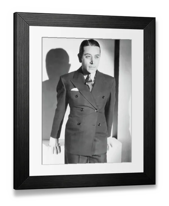 Framed Print : Actor George Raft Framed Print : Actor George Raft