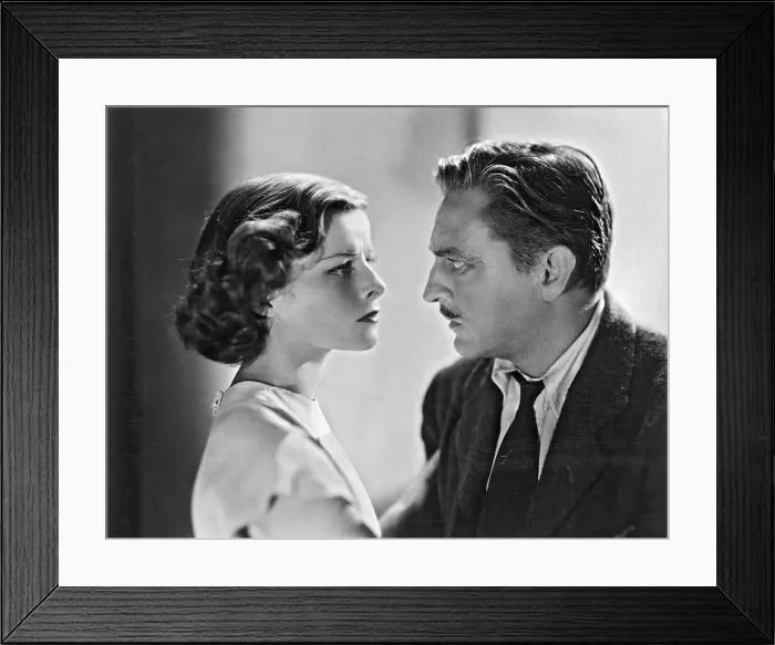 Framed Print : John Barrymore and Katharine Hepburn Framed Print : John Barrymore and Katharine Hepburn