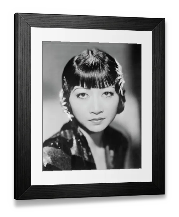 Framed Print : Actress Anna May Wong Framed Print : Actress Anna May Wong