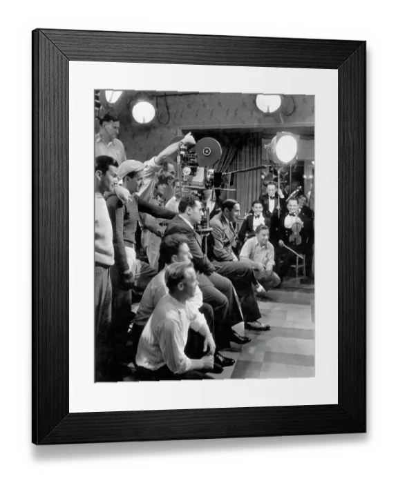 Framed Print : Director and Crew of One Hour with You Framed Print : Director and Crew of One Hour with You