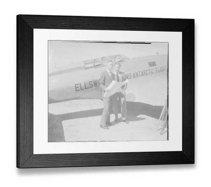 Framed Print : Frank Hawks and Others Framed Print : Frank Hawks and Others
