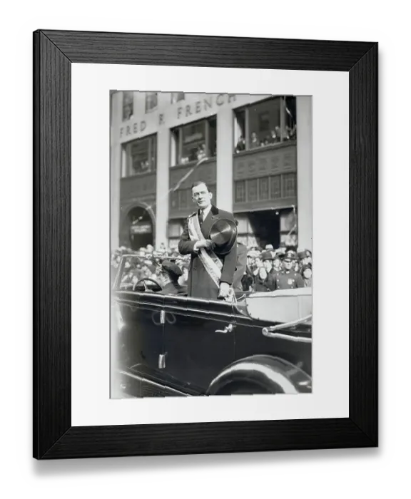 Framed Print : Mayor James J. Walker Framed Print : Mayor James J. Walker