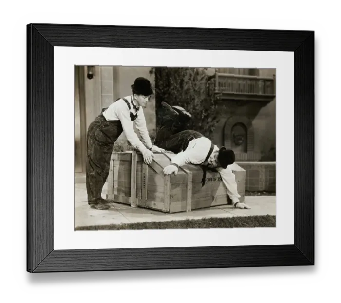 Framed Print : Scene from The Music Box Framed Print : Scene from The Music Box