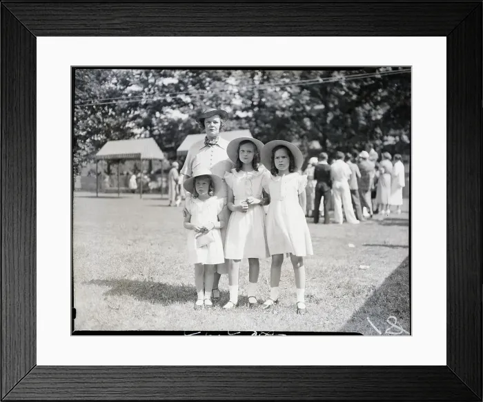 Framed Print : Mrs. Charles Shipman Payson and Daughters Framed Print : Mrs. Charles Shipman Payson and Daughters