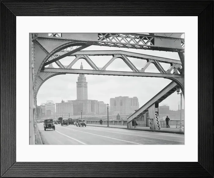 Framed Print : Railroad Office Buildings of Cleveland Framed Print : Railroad Office Buildings of Cleveland