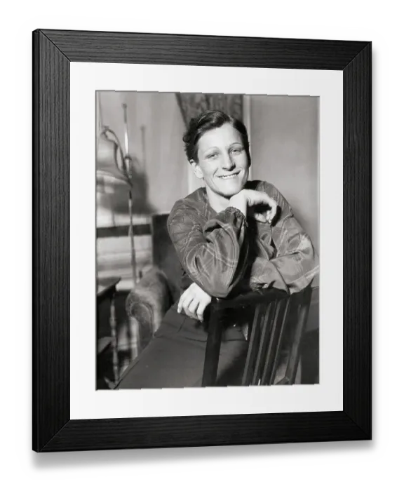 Framed Print : Athlete Babe Didrickson Framed Print : Athlete Babe Didrickson