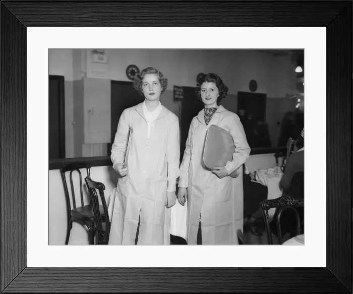 Framed Print : Debutantes Aid Charity at Flower Show Framed Print : Debutantes Aid Charity at Flower Show