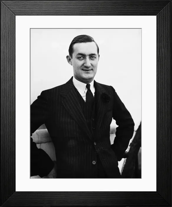 Framed Print : Portrait of Paul Mellon Framed Print : Portrait of Paul Mellon