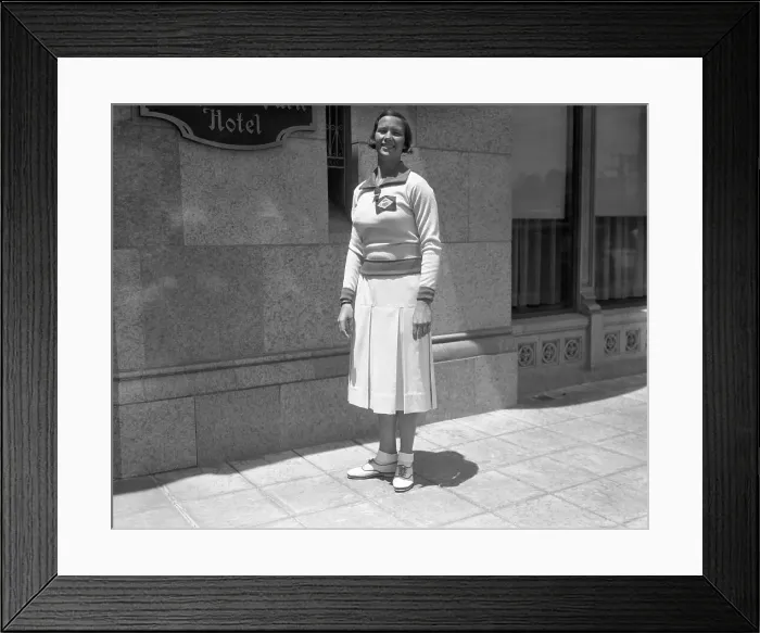 Framed Print : Brazilian Olympian Maria Lenke