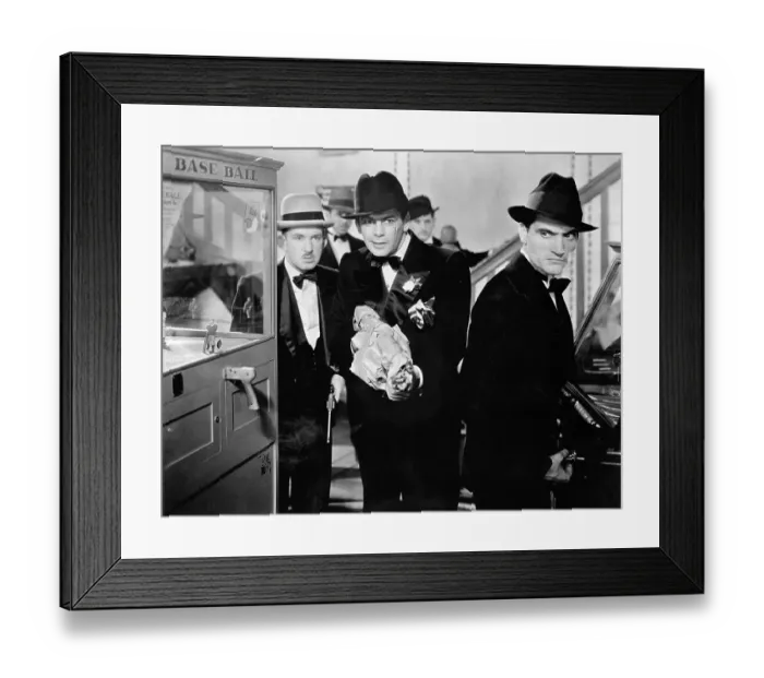 Framed Print : Paul Muni in Scarface Framed Print : Paul Muni in Scarface