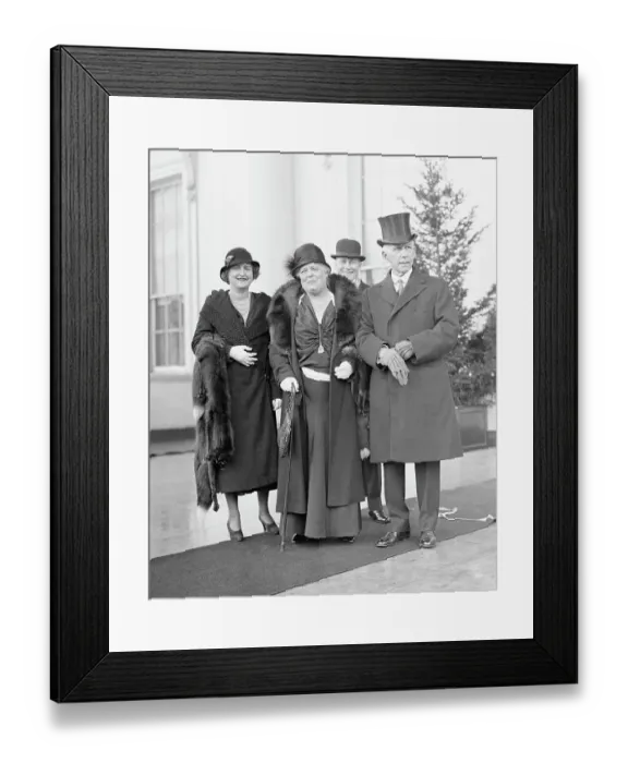 Framed Print : Justice Willis Van Devanter and Family Framed Print : Justice Willis Van Devanter and Family