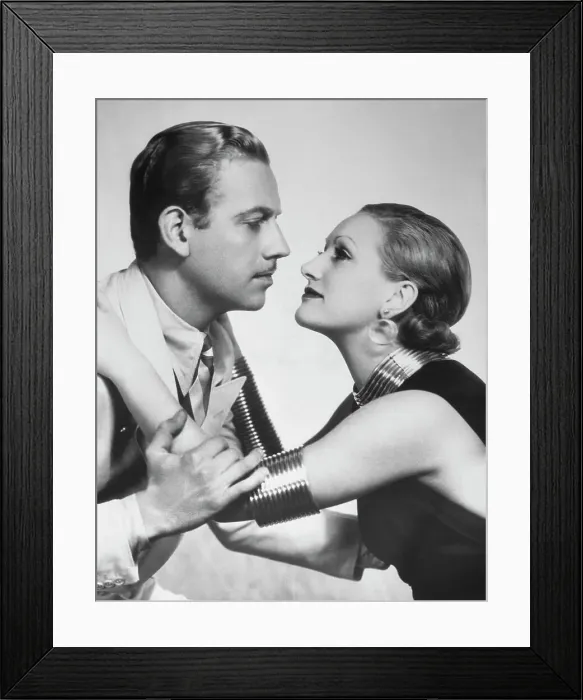 Framed Print : Douglas Fairbanks in Movie Scene Framed Print : Douglas Fairbanks in Movie Scene