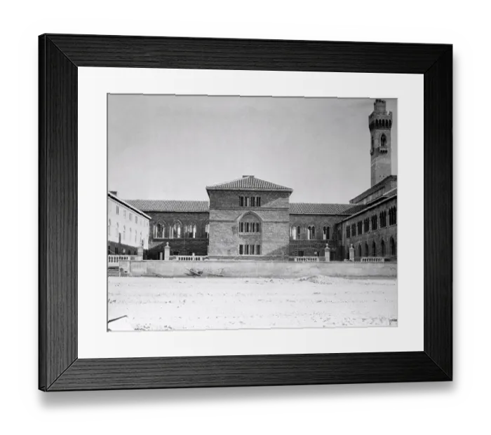 Framed Print : Front View of Lewis Federal Penitentiary Framed Print : Front View of Lewis Federal Penitentiary