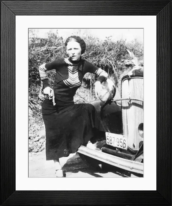 Framed Print : Bonnie Parker Framed Print : Bonnie Parker