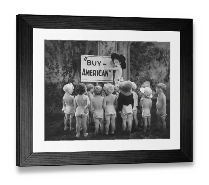 Framed Print : Scene from Polly Tix in Washington Framed Print : Scene from Polly Tix in Washington